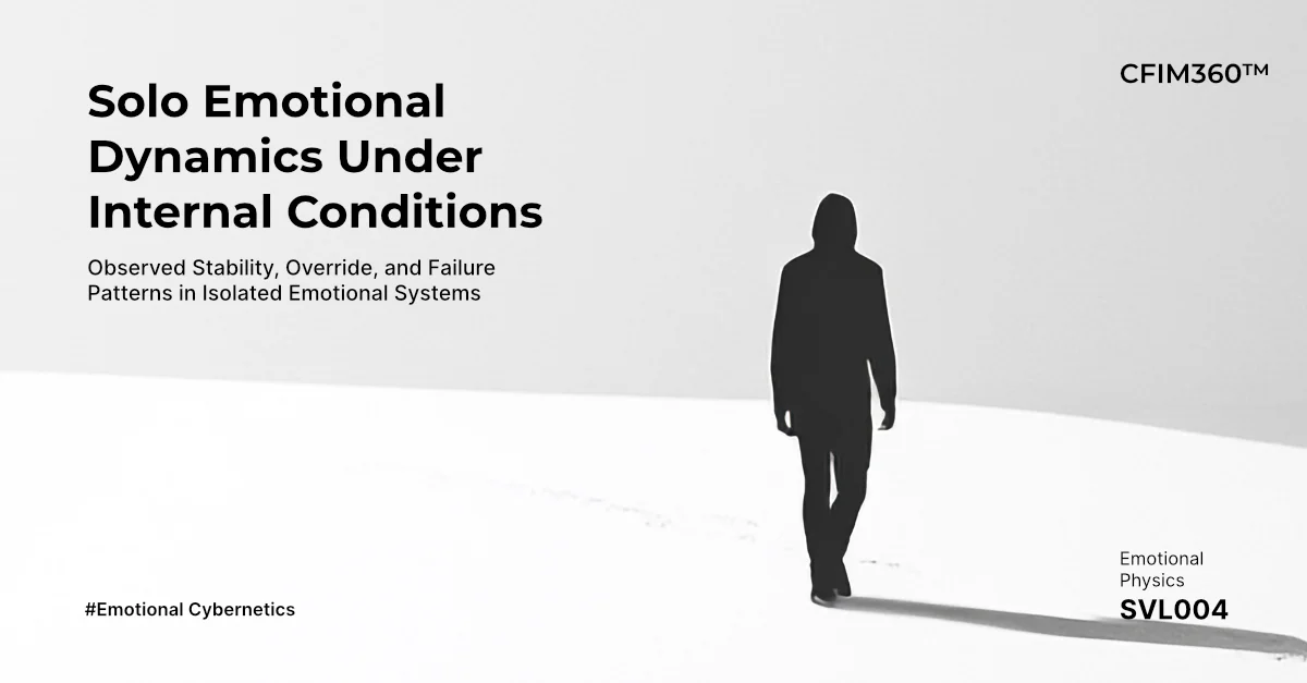 Emotional Physics — Field Verification Logs