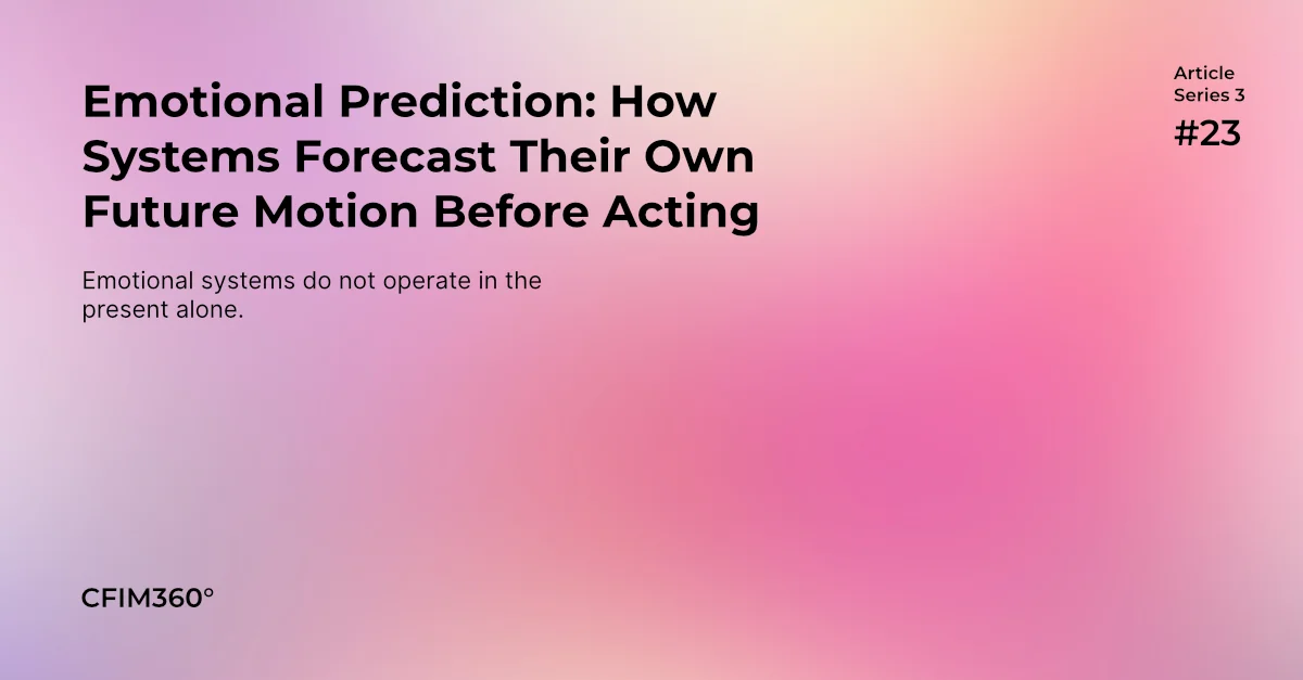 Emotional Cybernetics