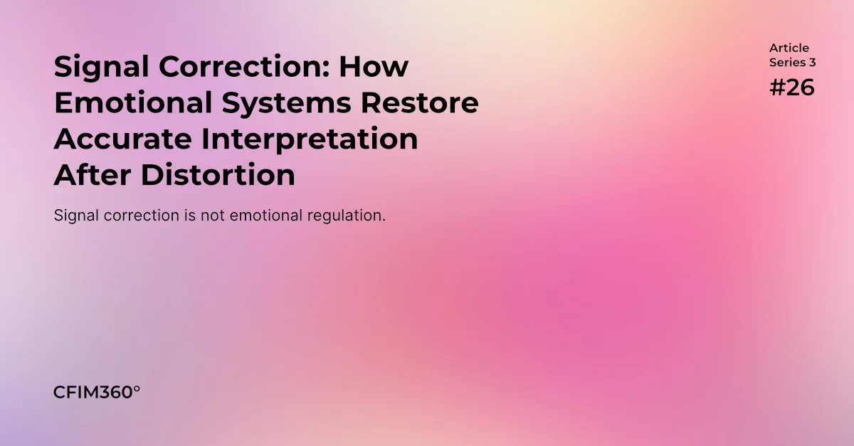 Emotional Cybernetics