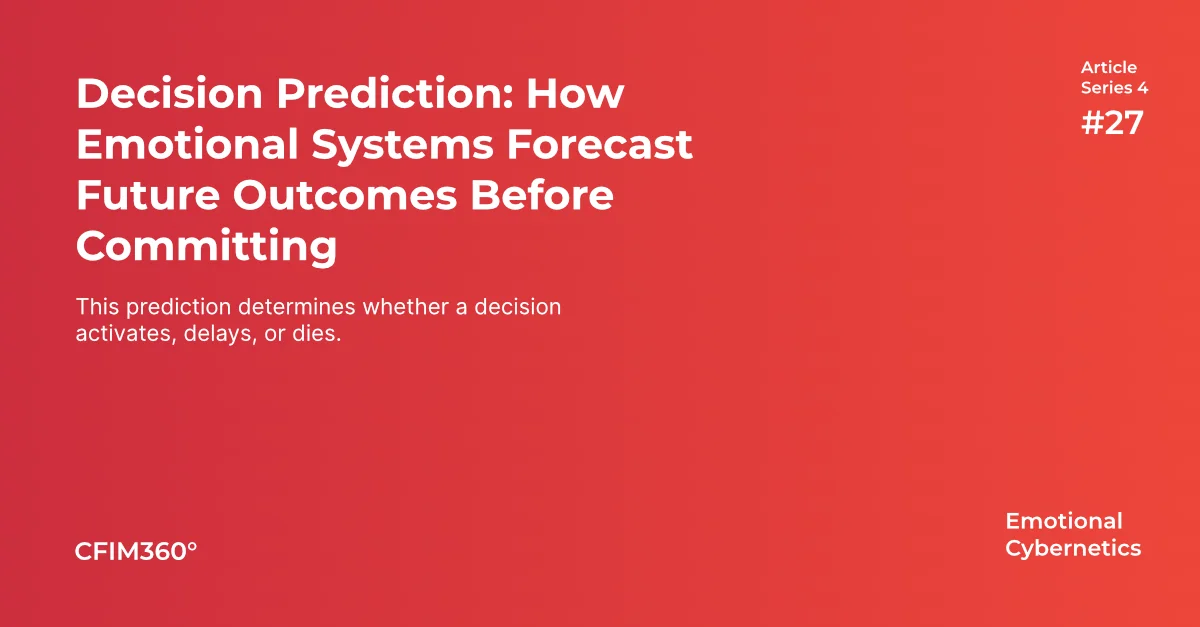 Emotional Cybernetics