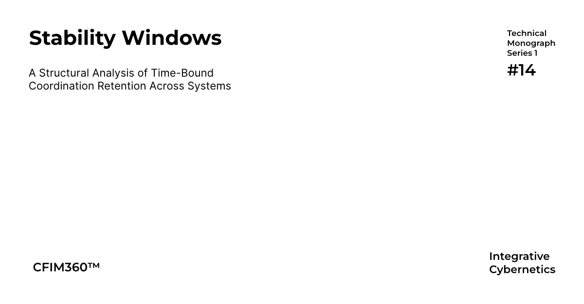 Integrative Cybernetics