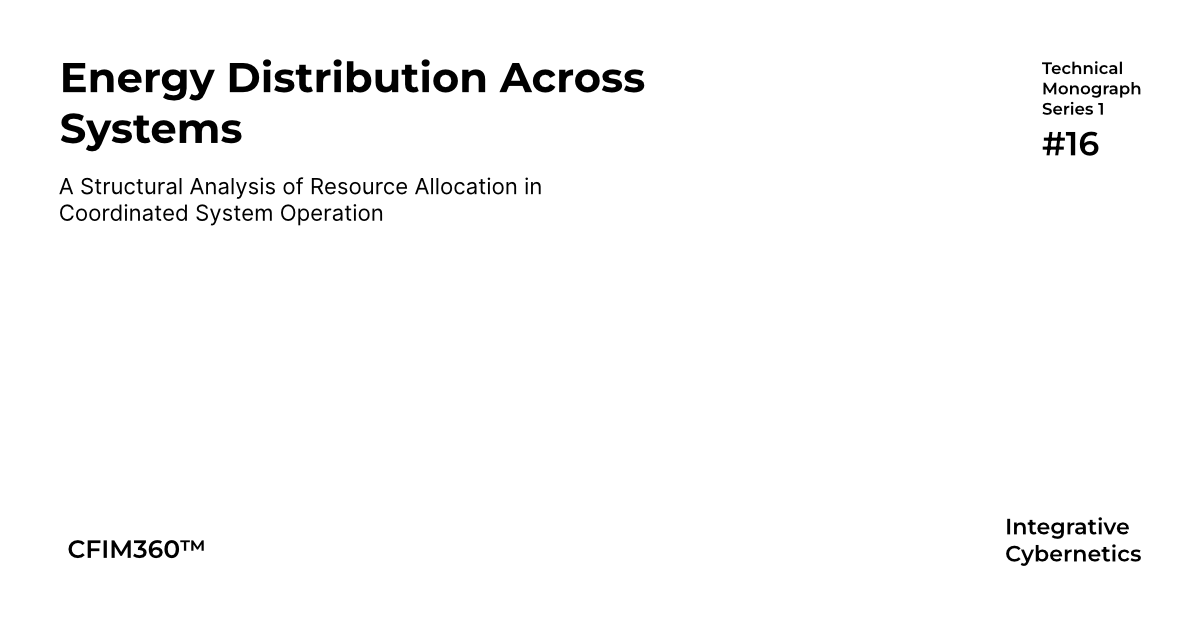 Integrative Cybernetics