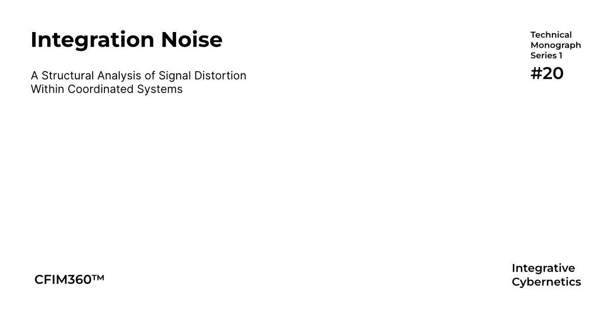 Integrative Cybernetics