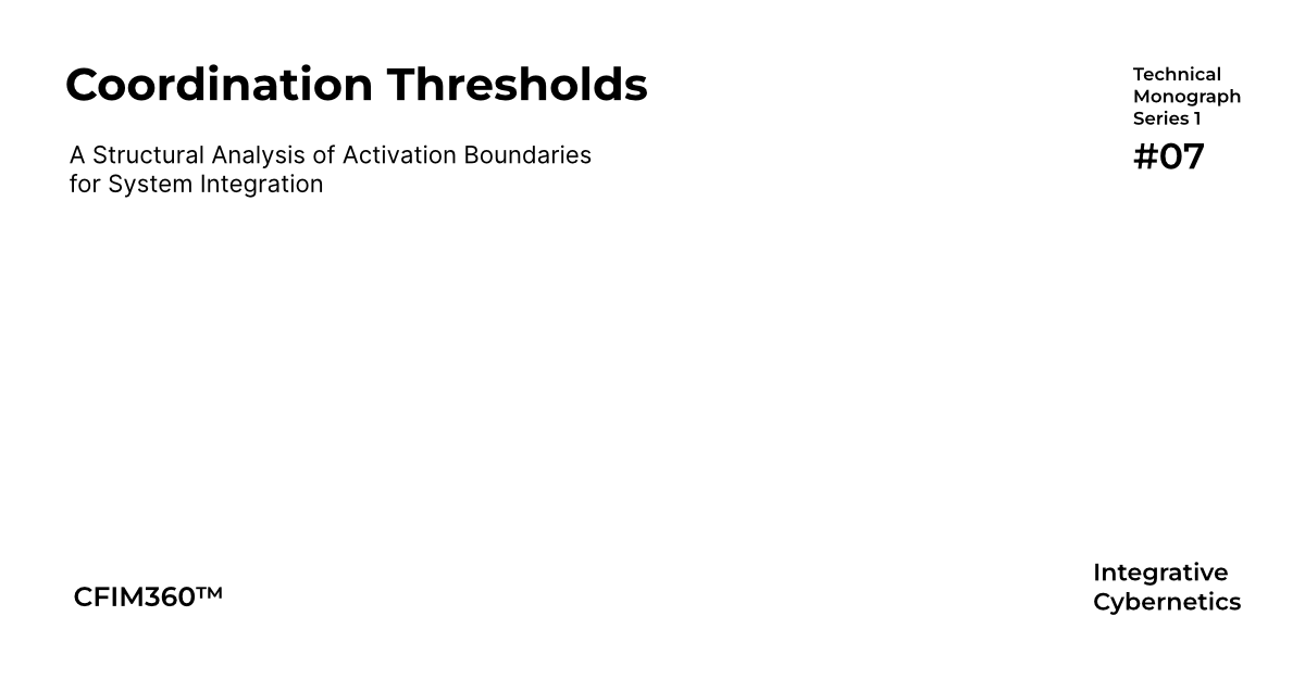 Integrative Cybernetics