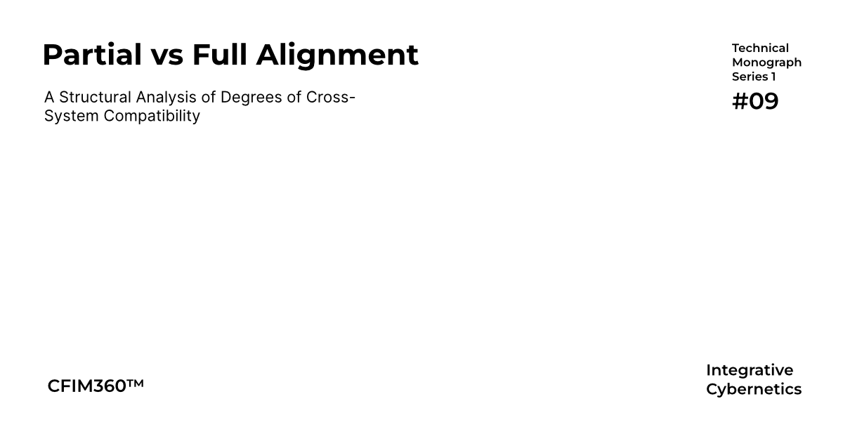 Integrative Cybernetics